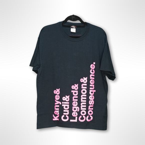 Freshness Black T-Shirt - Kanye, Cudi, Legend, Common - Picture 1 of 2